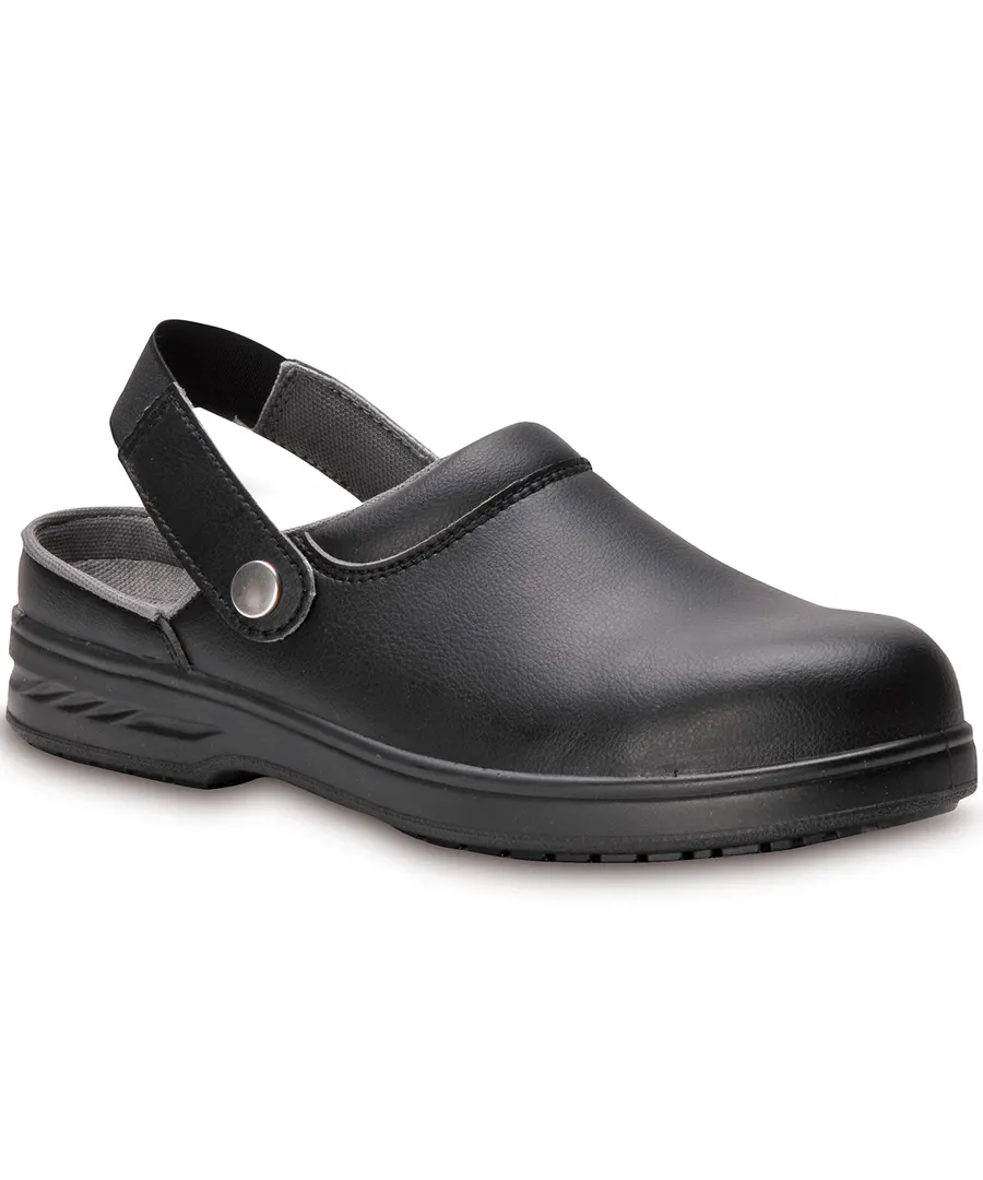 Steelite safety clog SB (FW82) – Black