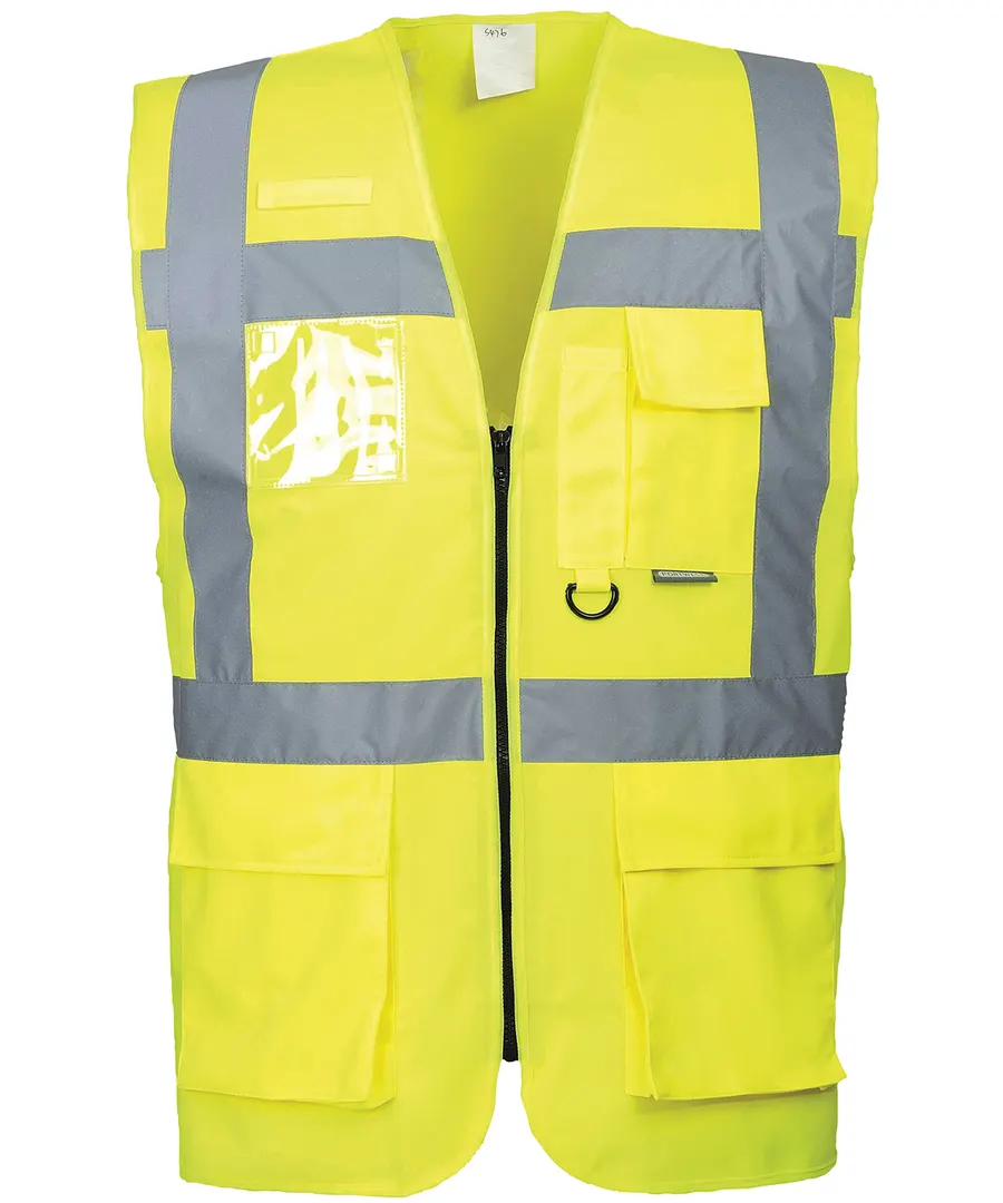 Hi-vis executive vest (S476) – Yellow