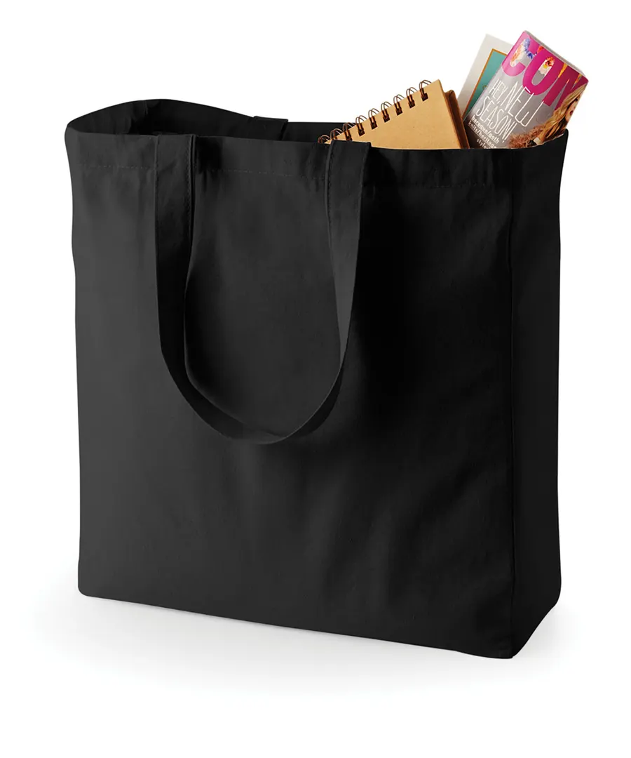 Canvas classic shopper – Black