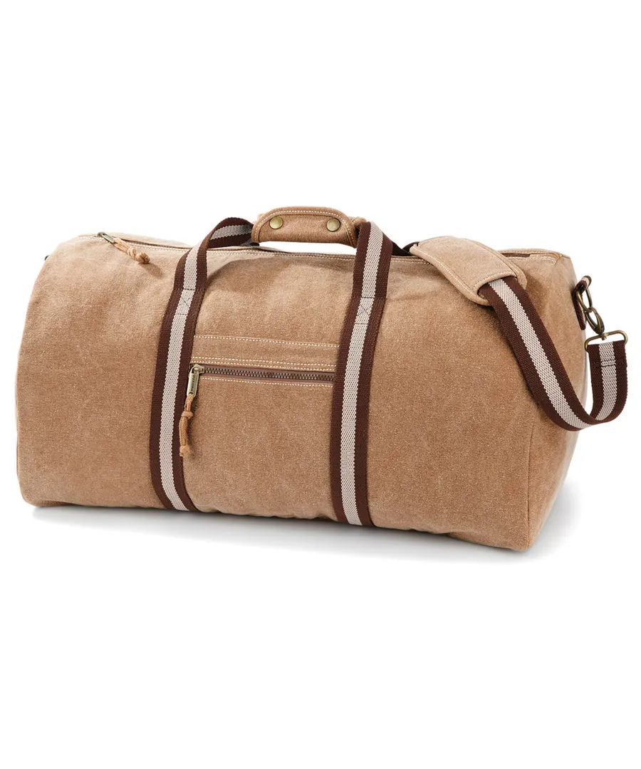 Vintage canvas holdall – Sahara