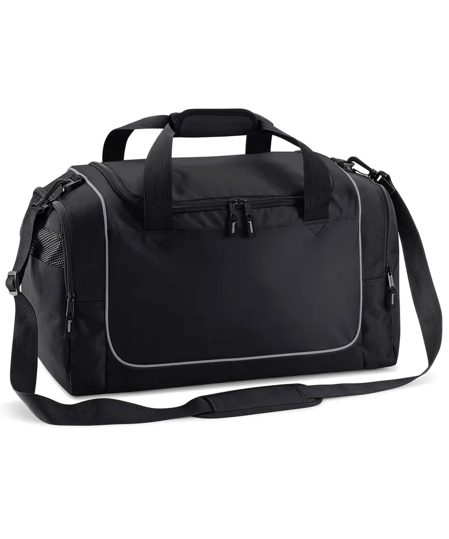Teamwear locker bag – Black/Light Grey