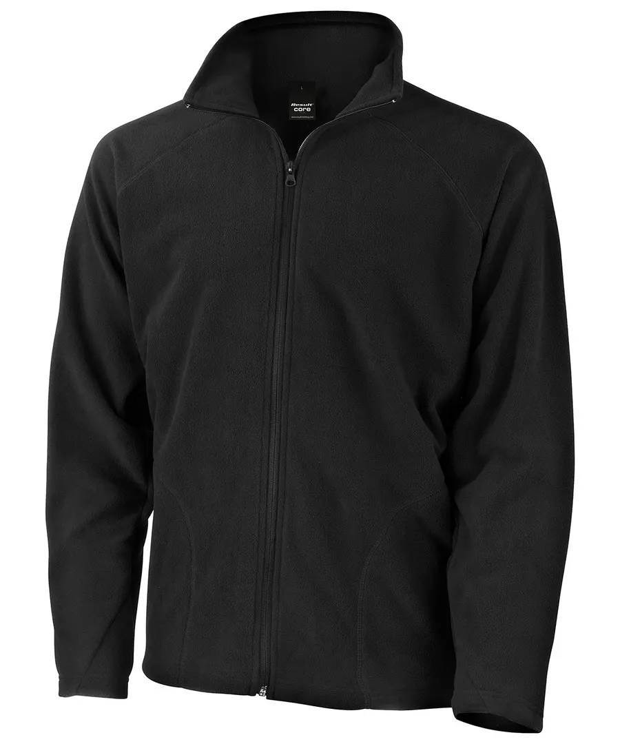 Core microfleece jacket – Black