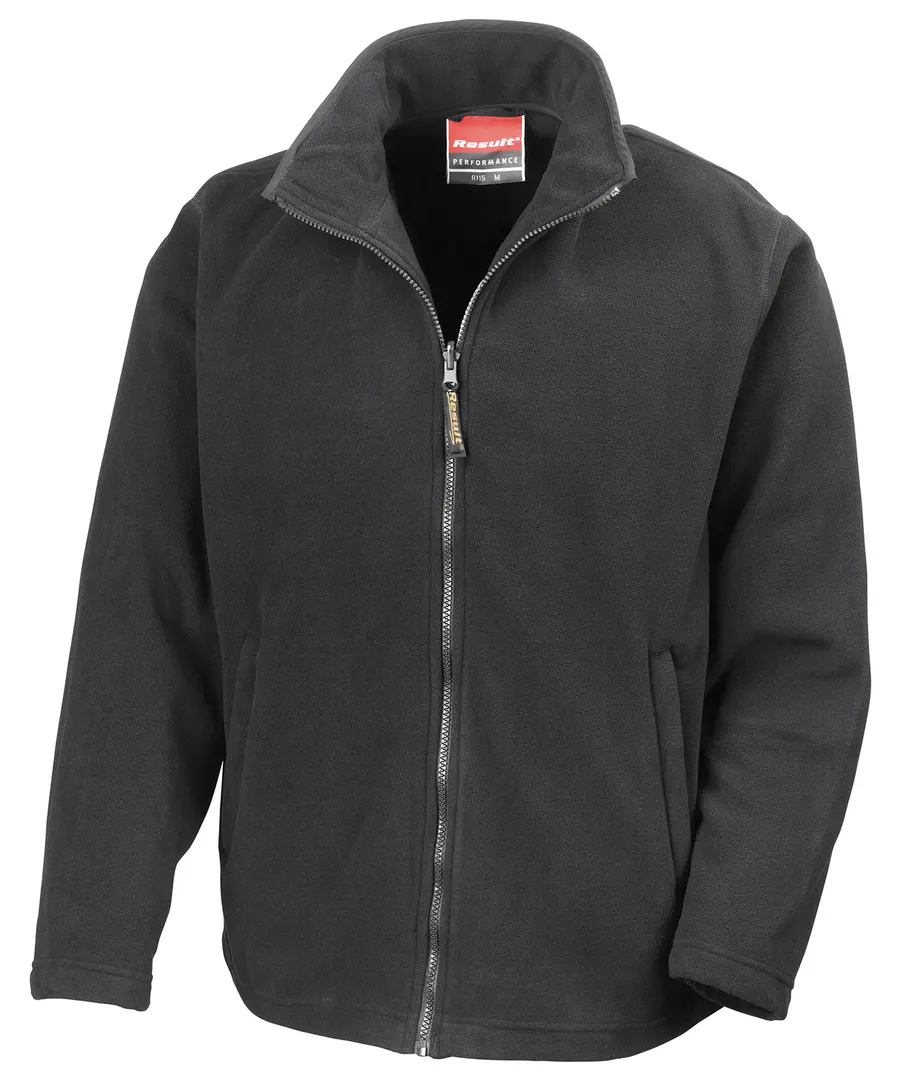 Horizon high-grade microfleece jacket – Black