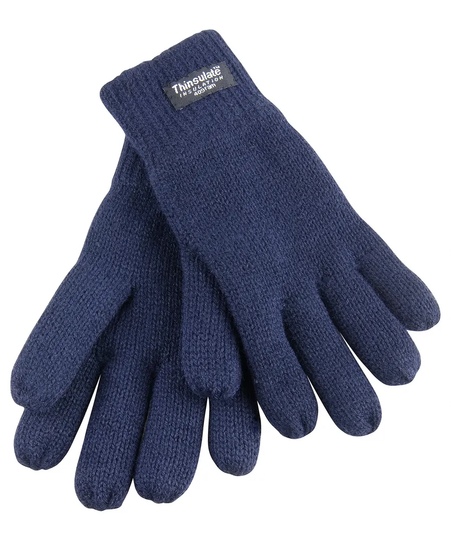Junior classic fully lined Thinsulate™ gloves – Navy