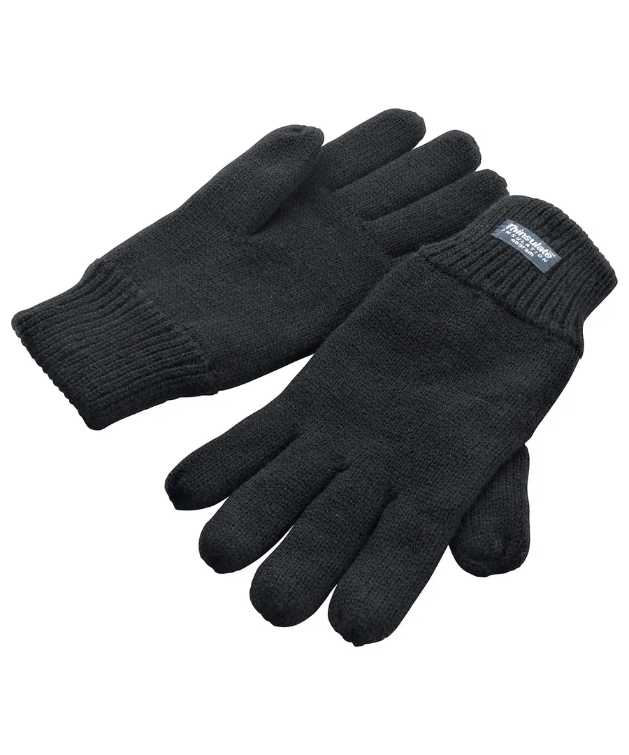 Classic fully-lined Thinsulate™ gloves – Black