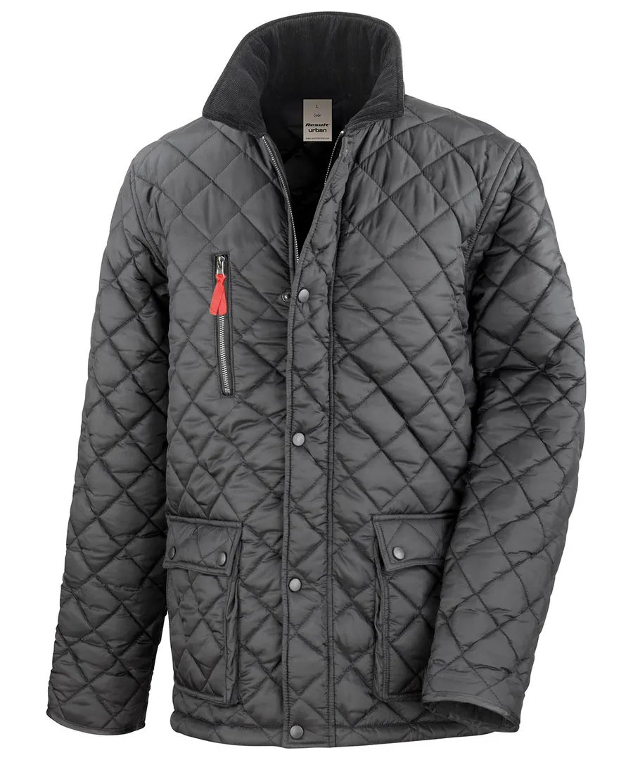 Urban Cheltenham Gold jacket – Black