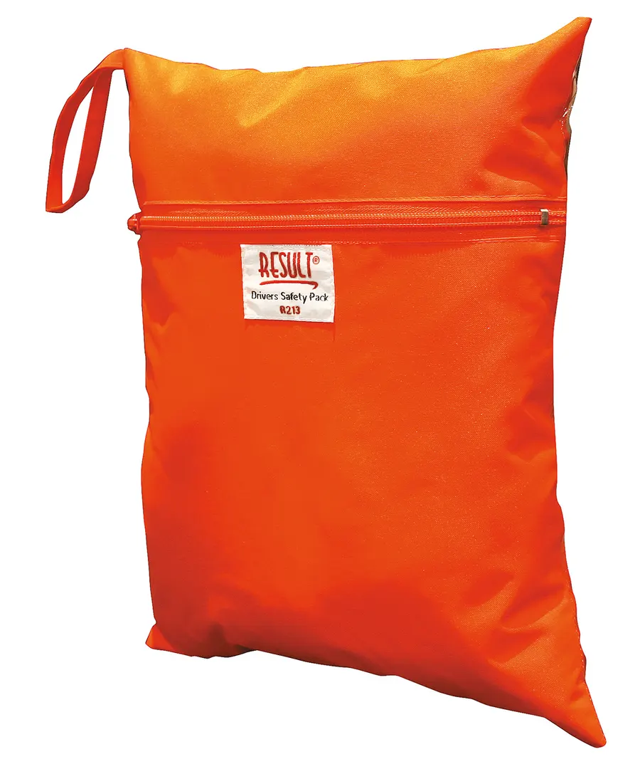 Safety vest storage bag – Fluorescent Orange