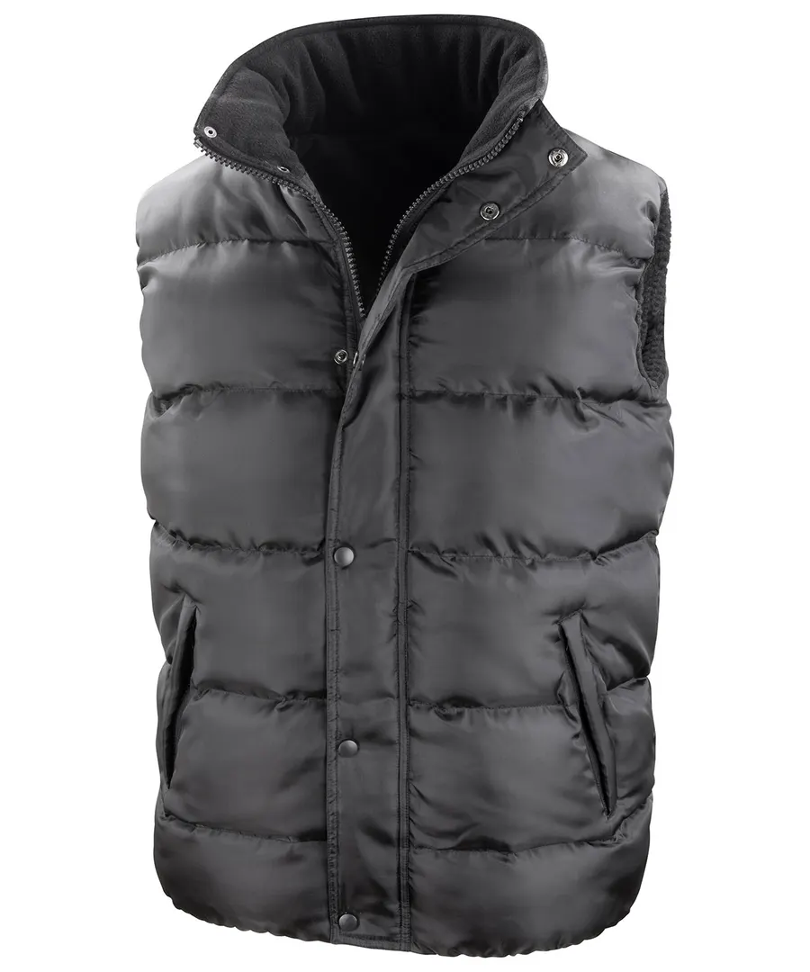 Core Nova Lux padded gilet – Black