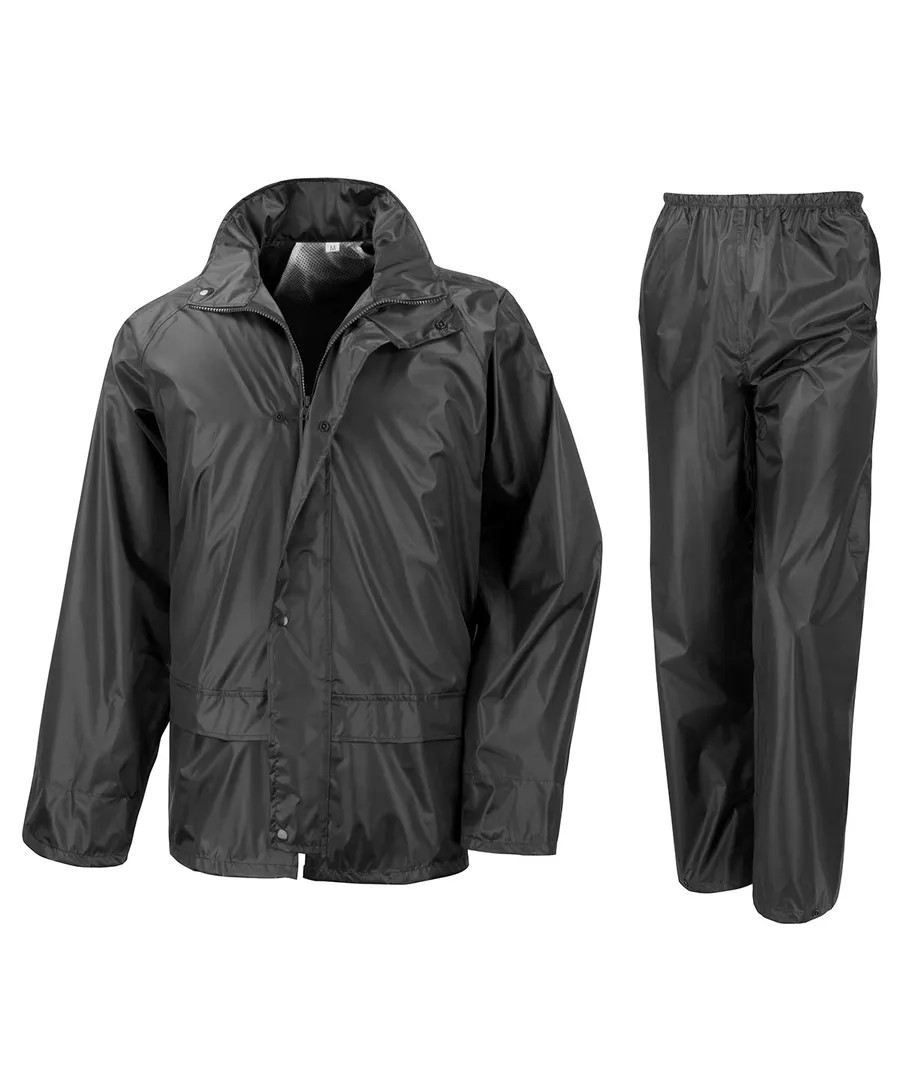 Core rain suit – Black
