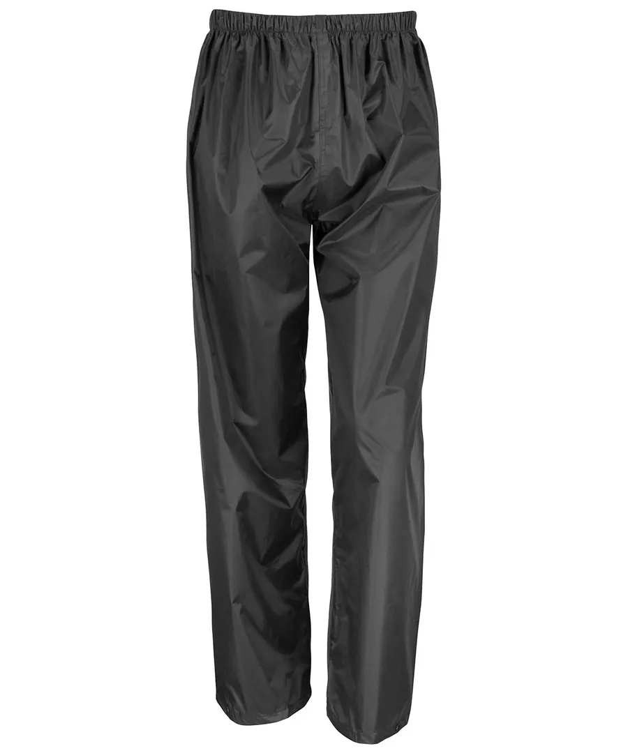 Core rain trousers – Black