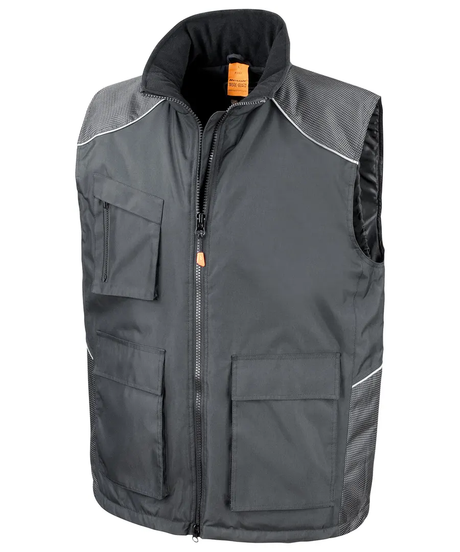 Work-Guard Vostex bodywarmer – Black