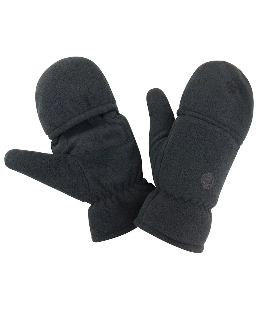 Palmgrip glove-mitt – Black