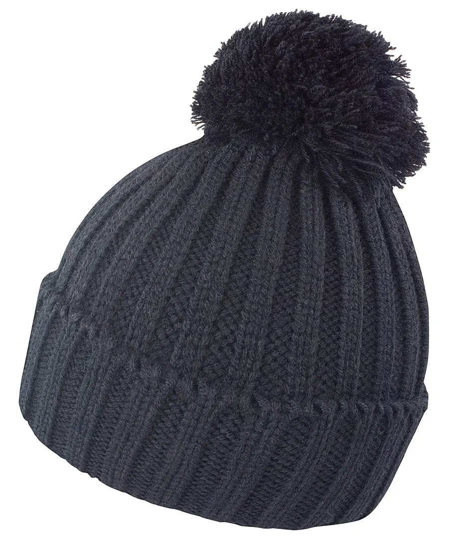 HDI quest knitted hat – Black