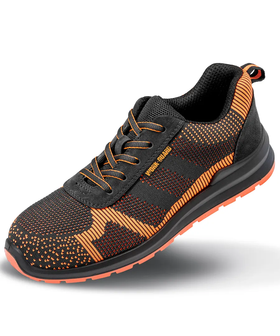 Hardy safety trainer – Black/Orange