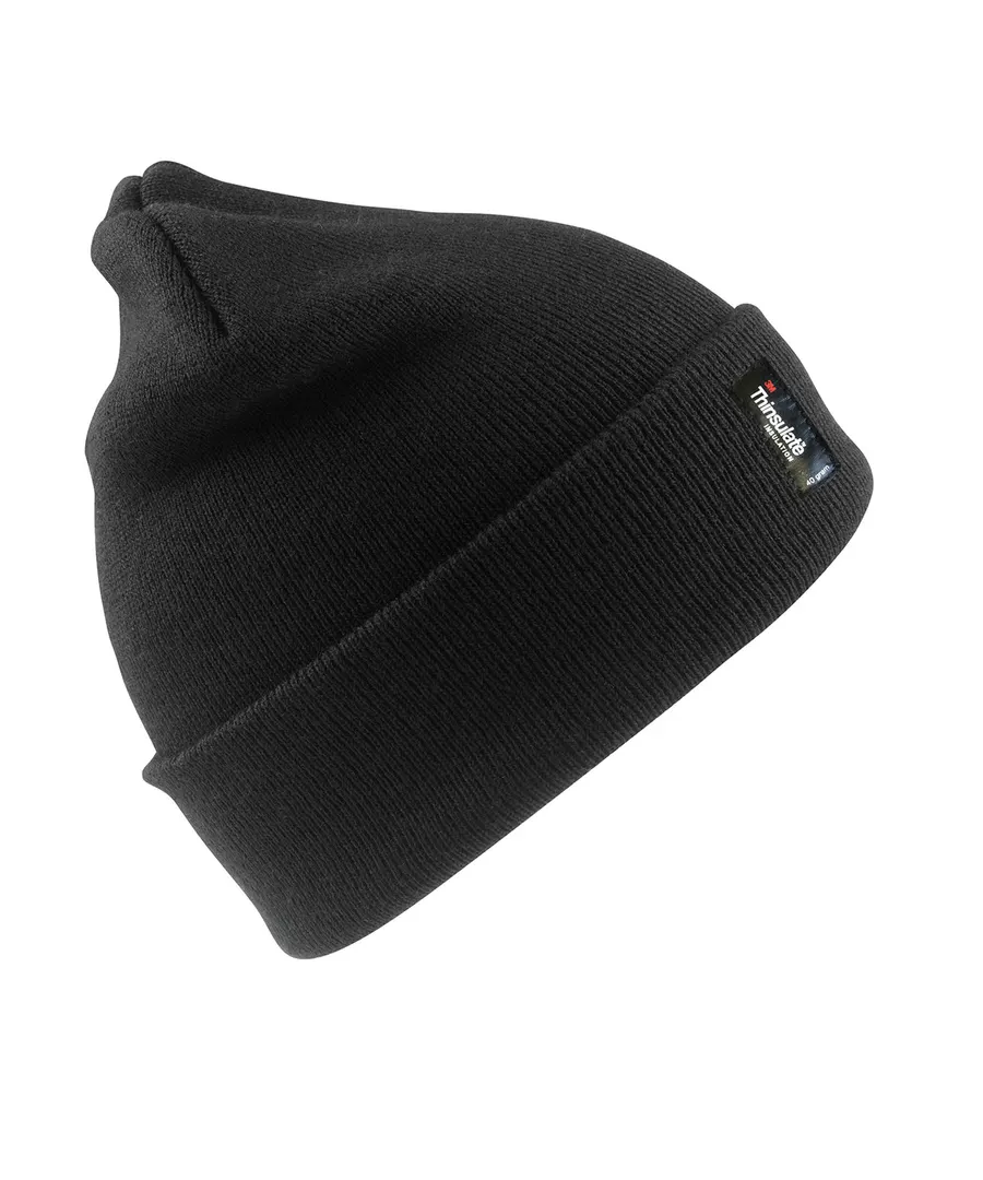 Heavyweight Thinsulate™ hat – Black