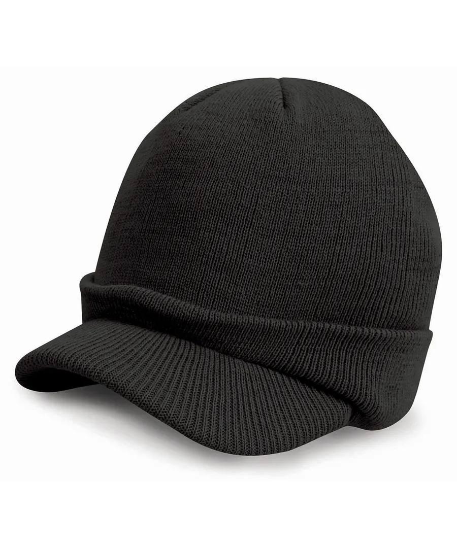 Esco army knitted hat – Black