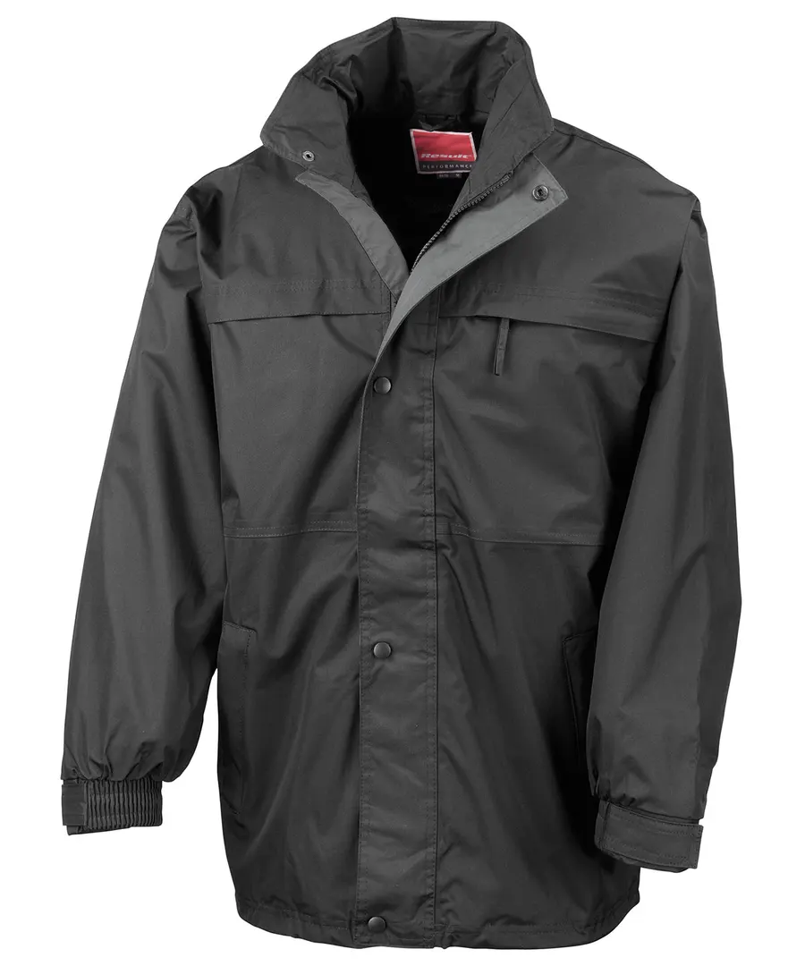 Multi-function midweight jacket – Black/Grey