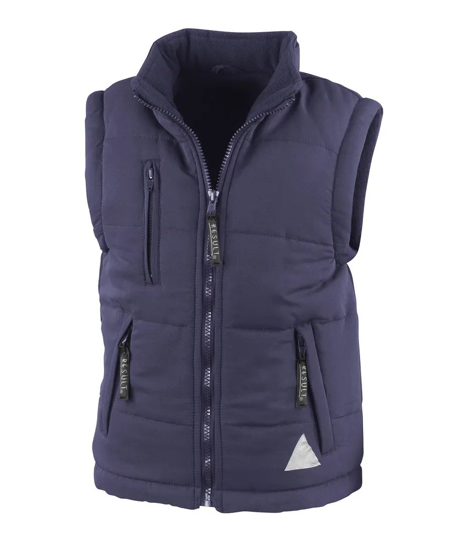 Junior ultra padded bodywarmer – Navy