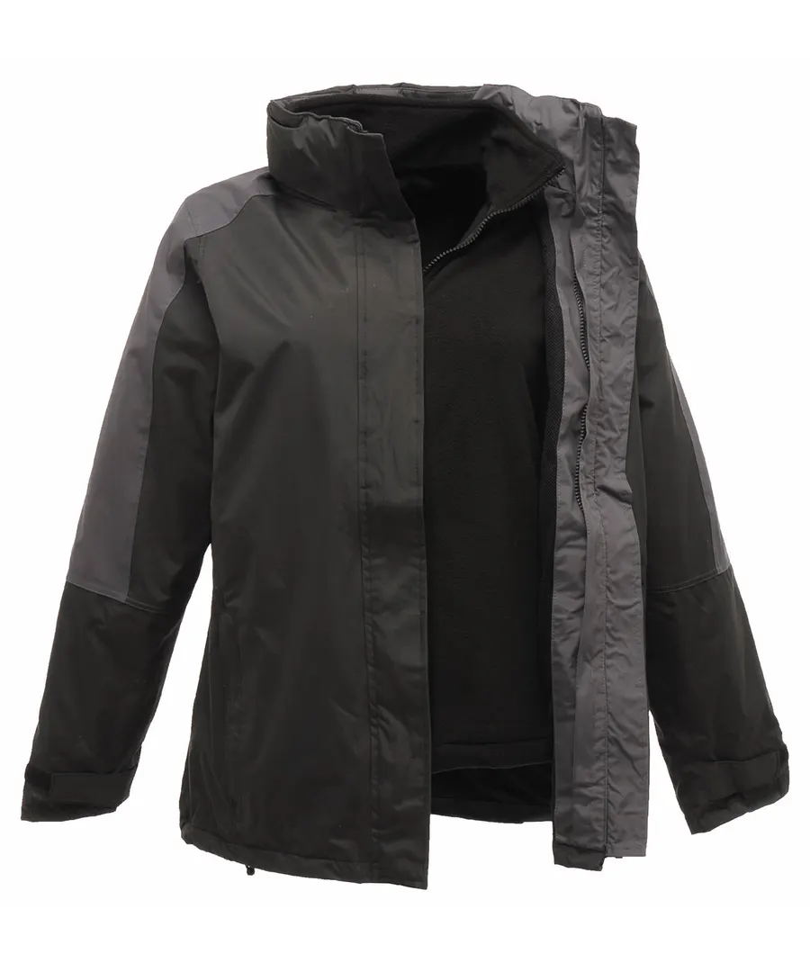 Women's Defender III 3-in-1 jacket – Black/Seal Grey