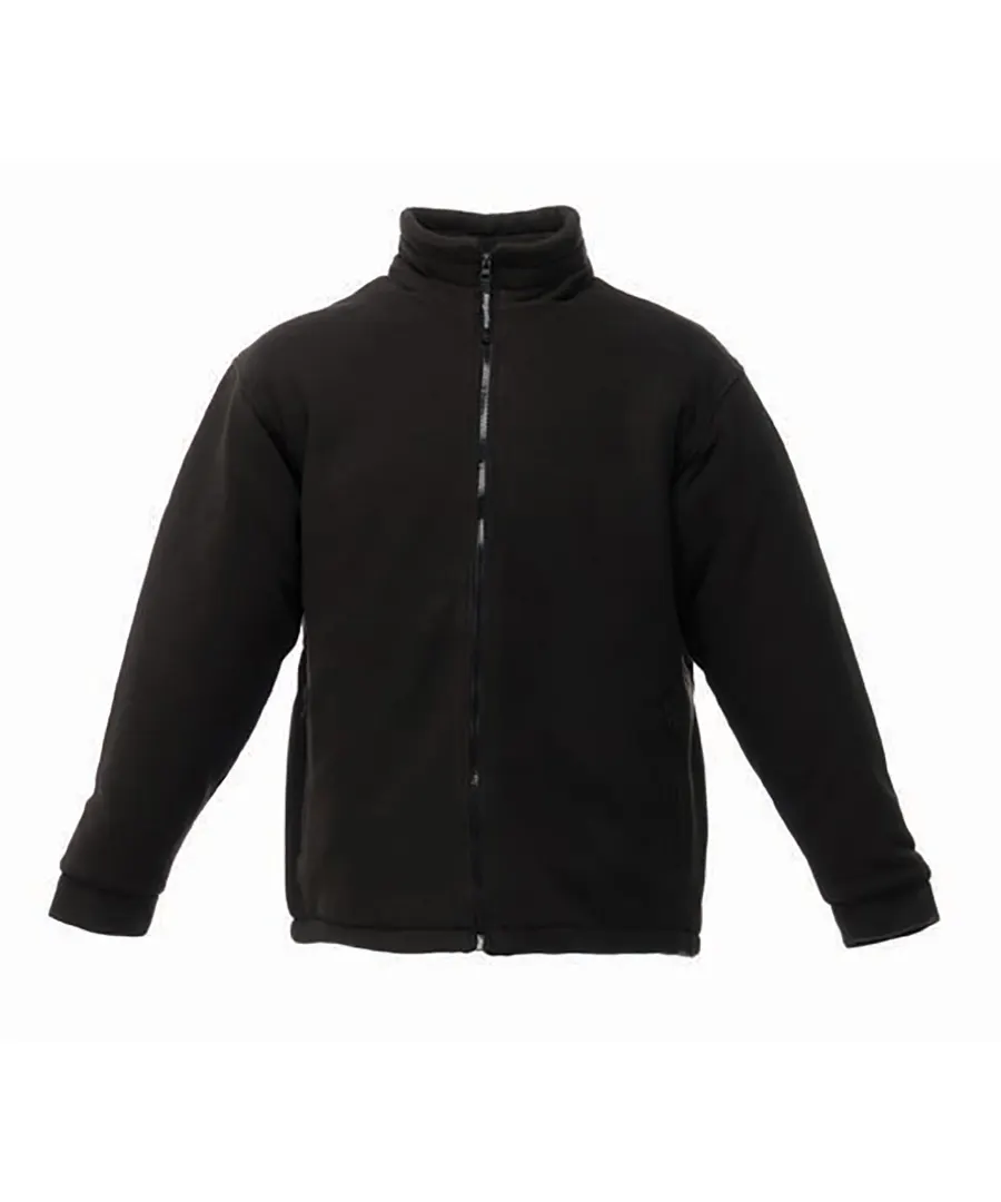 Asgard II quilted fleece – Black