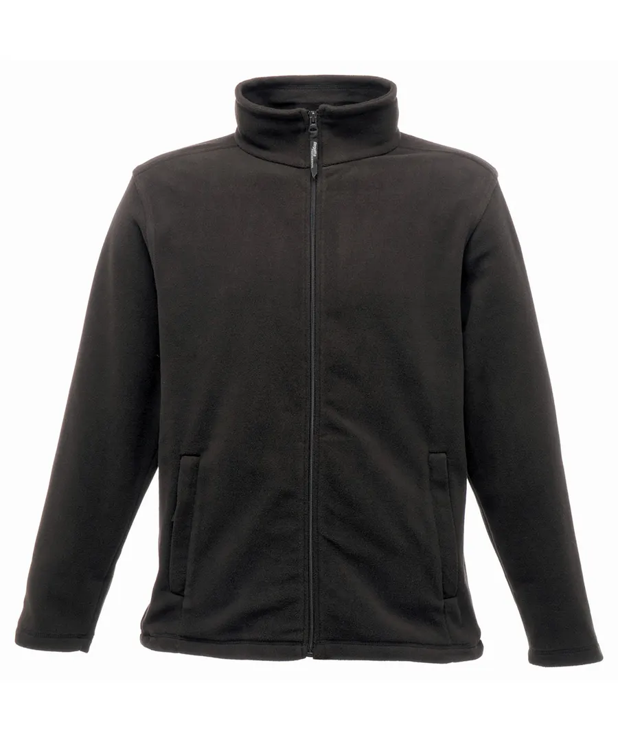 Full-zip microfleece – Black