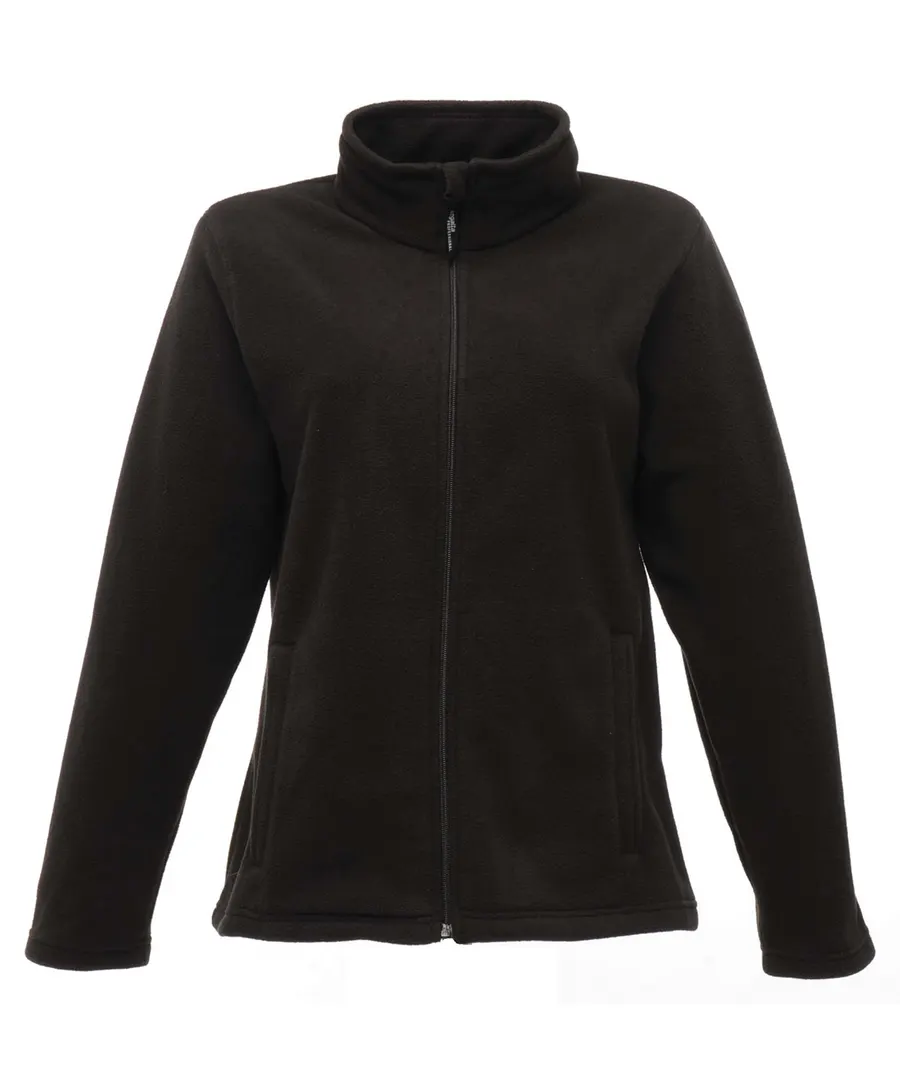 Women's full-zip microfleece – Black