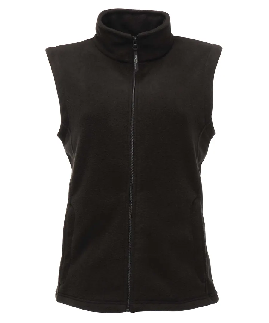Women's microfleece bodywarmer – Black
