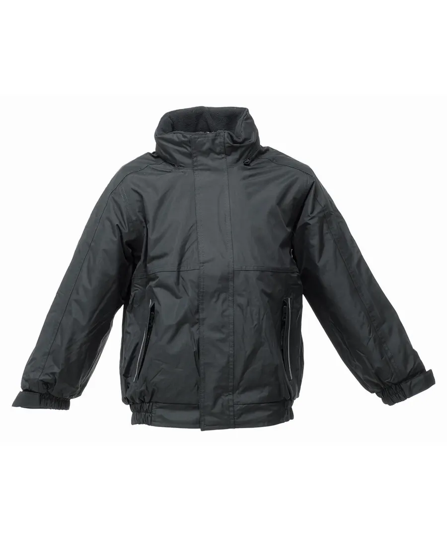 Kids Dover jacket – Black/Ash