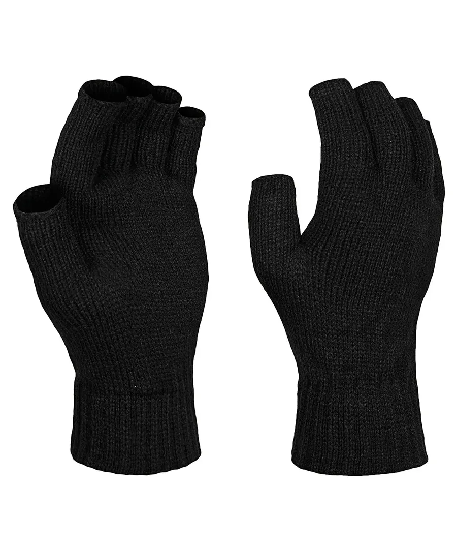 Fingerless mitts – Black