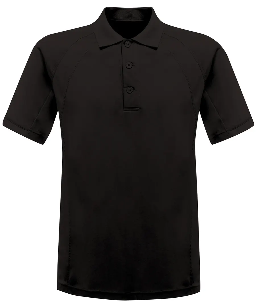Coolweave polo – Black