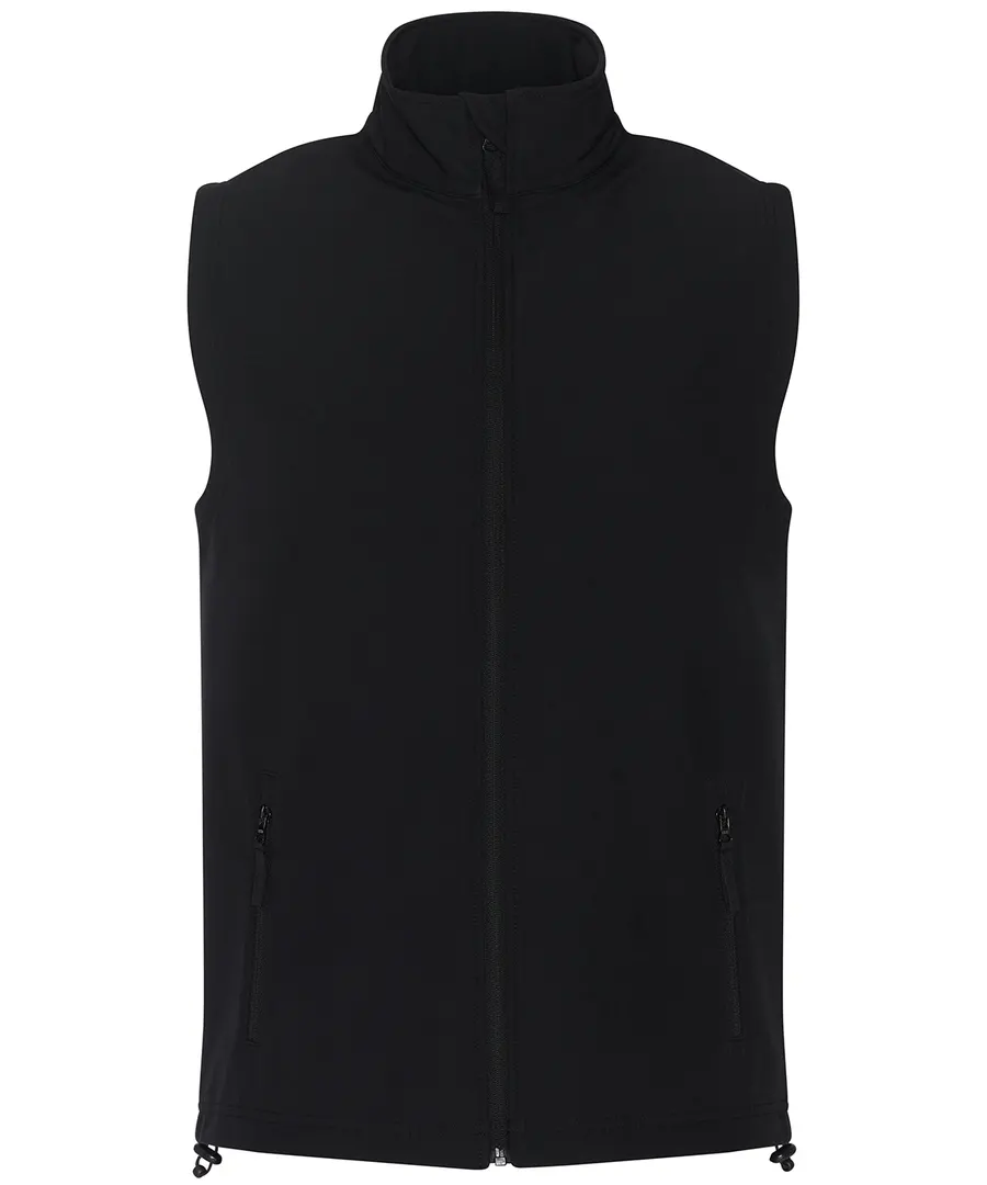 Pro 2-layer softshell gilet – Black