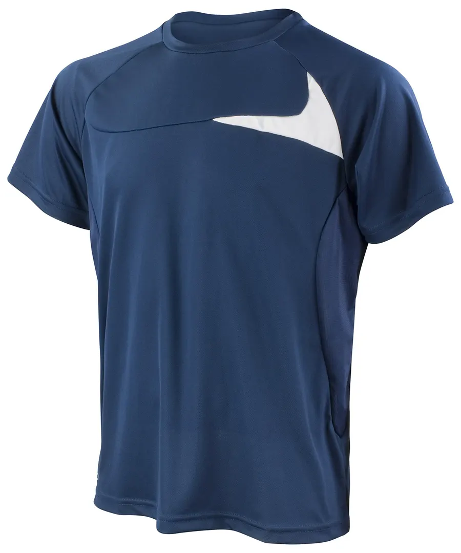 Spiro dash training shirt – Navy/White