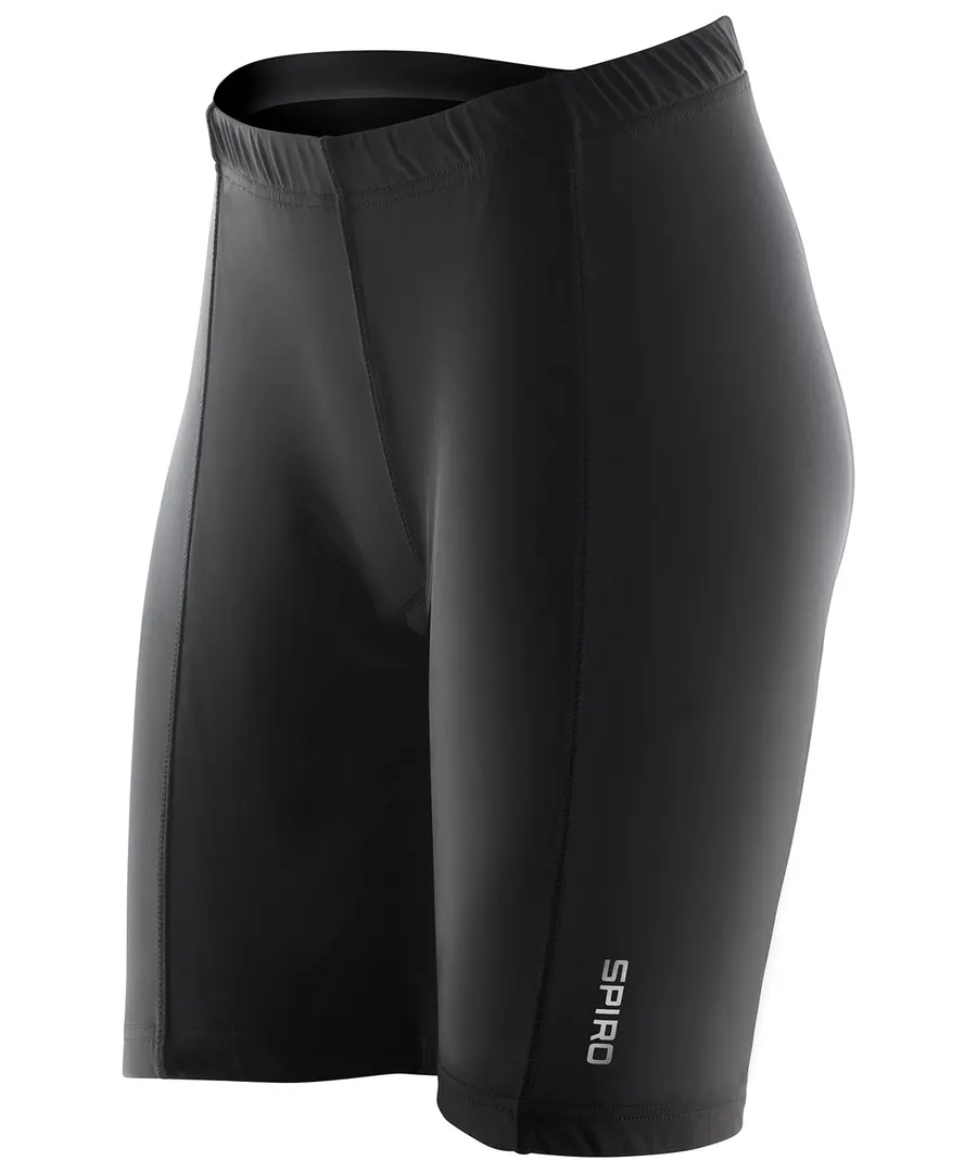 Women's padded bikewear shorts – Black