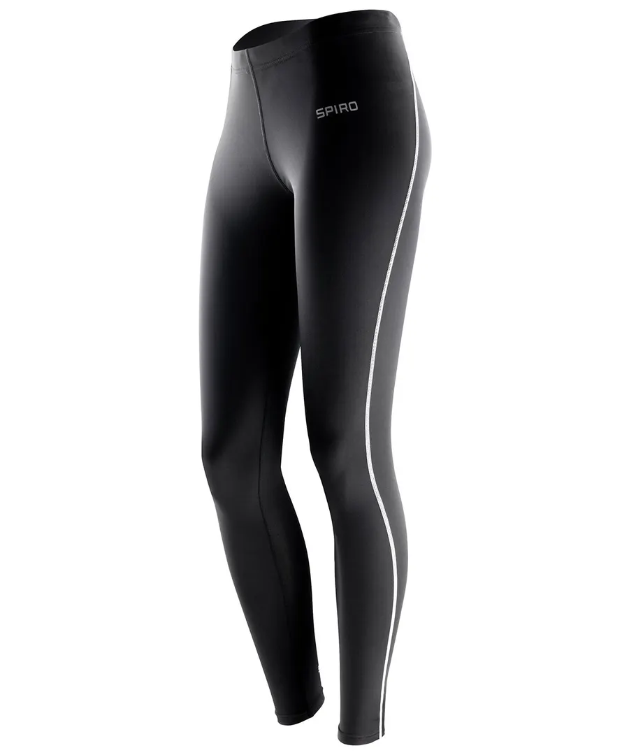 Women's Spiro bodyfit baselayer leggings – Black