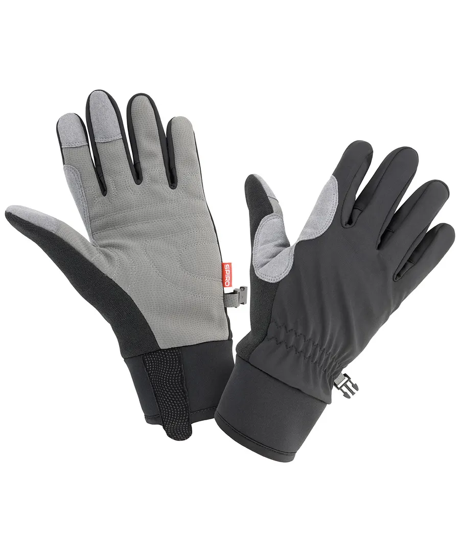 Spiro long glove – Black/Grey