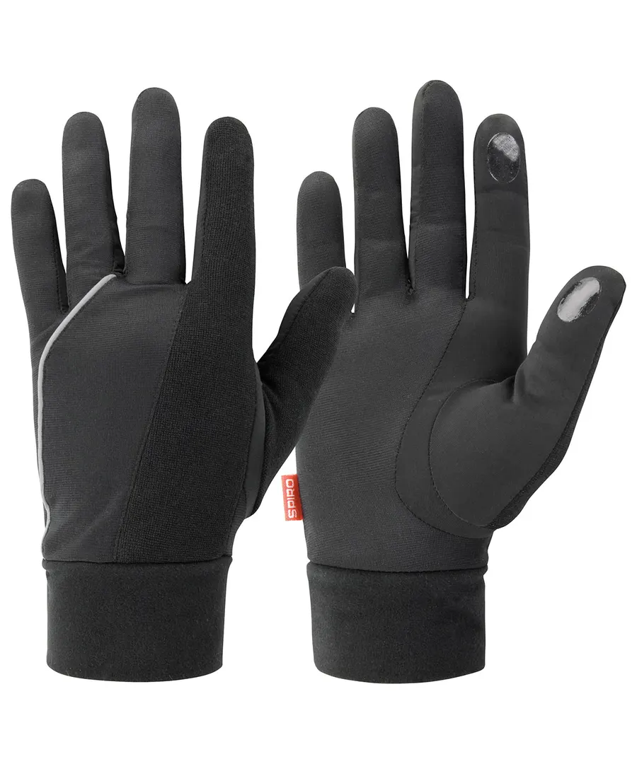 Elite running gloves – Black