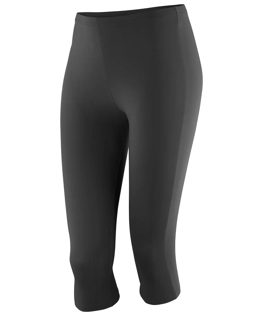 Softex® capri pants – Black