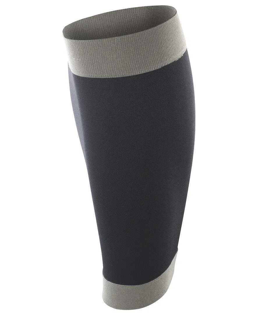 Spiro compression calf guards – Black/Grey