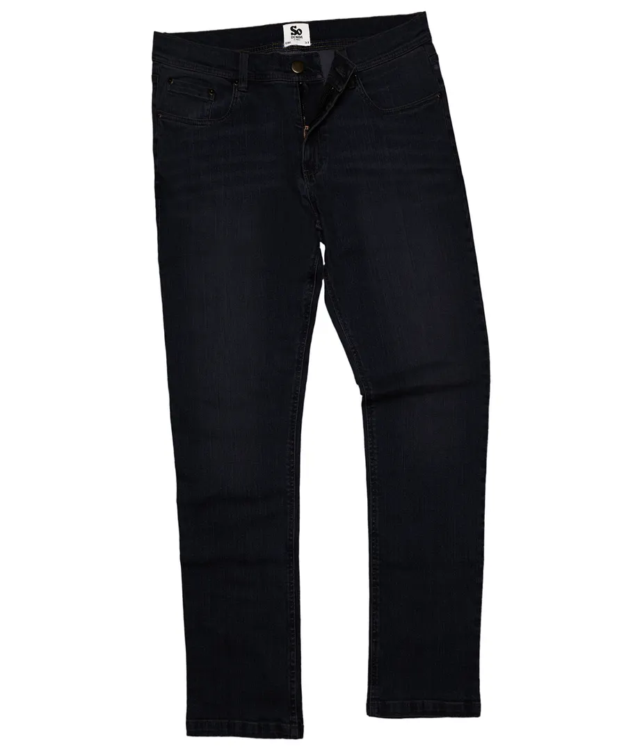 Leo straight jeans – Black