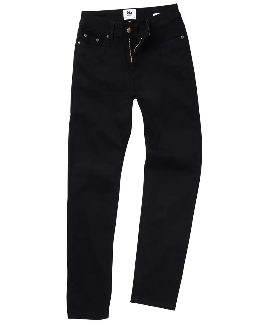 Women's Katy straight jeans – Black
