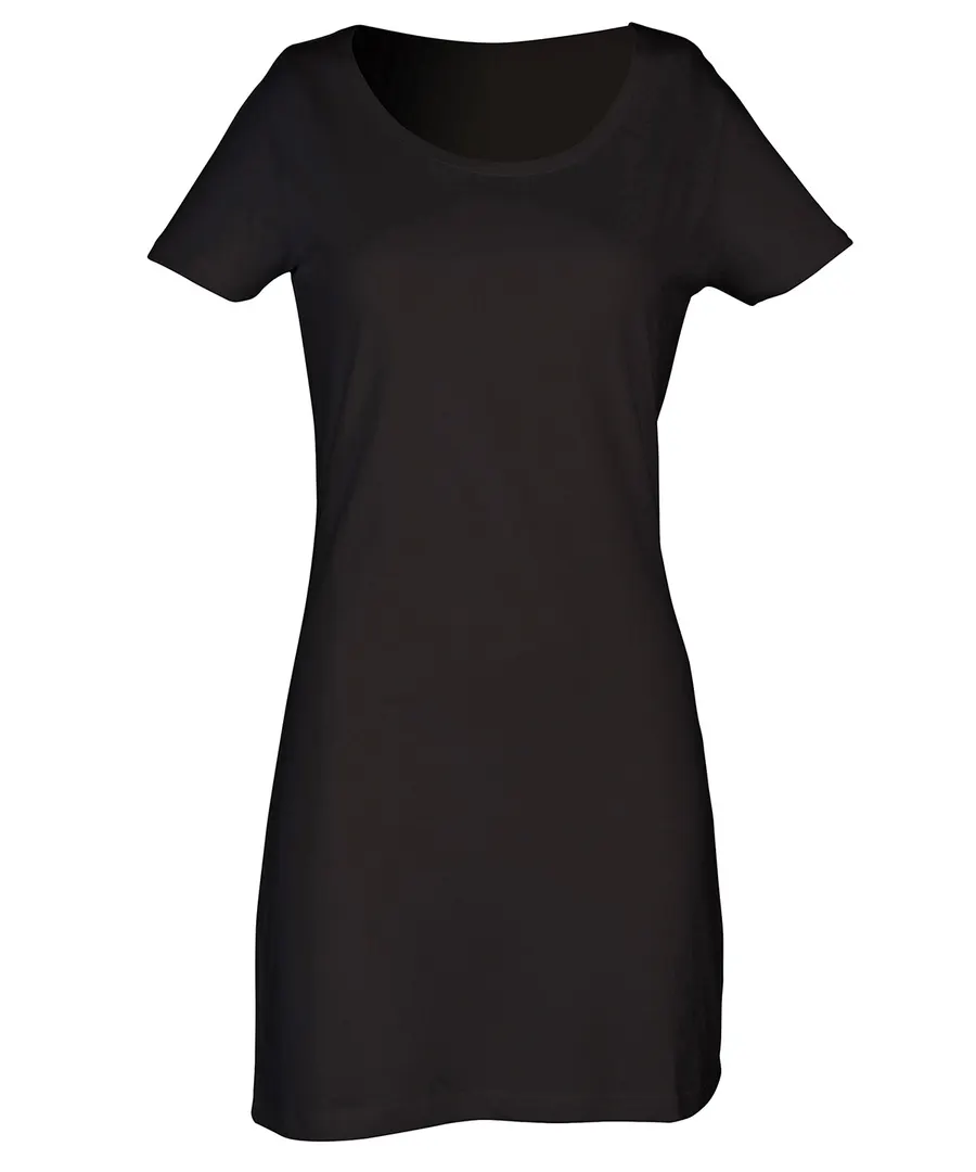 T-shirt dress – Black