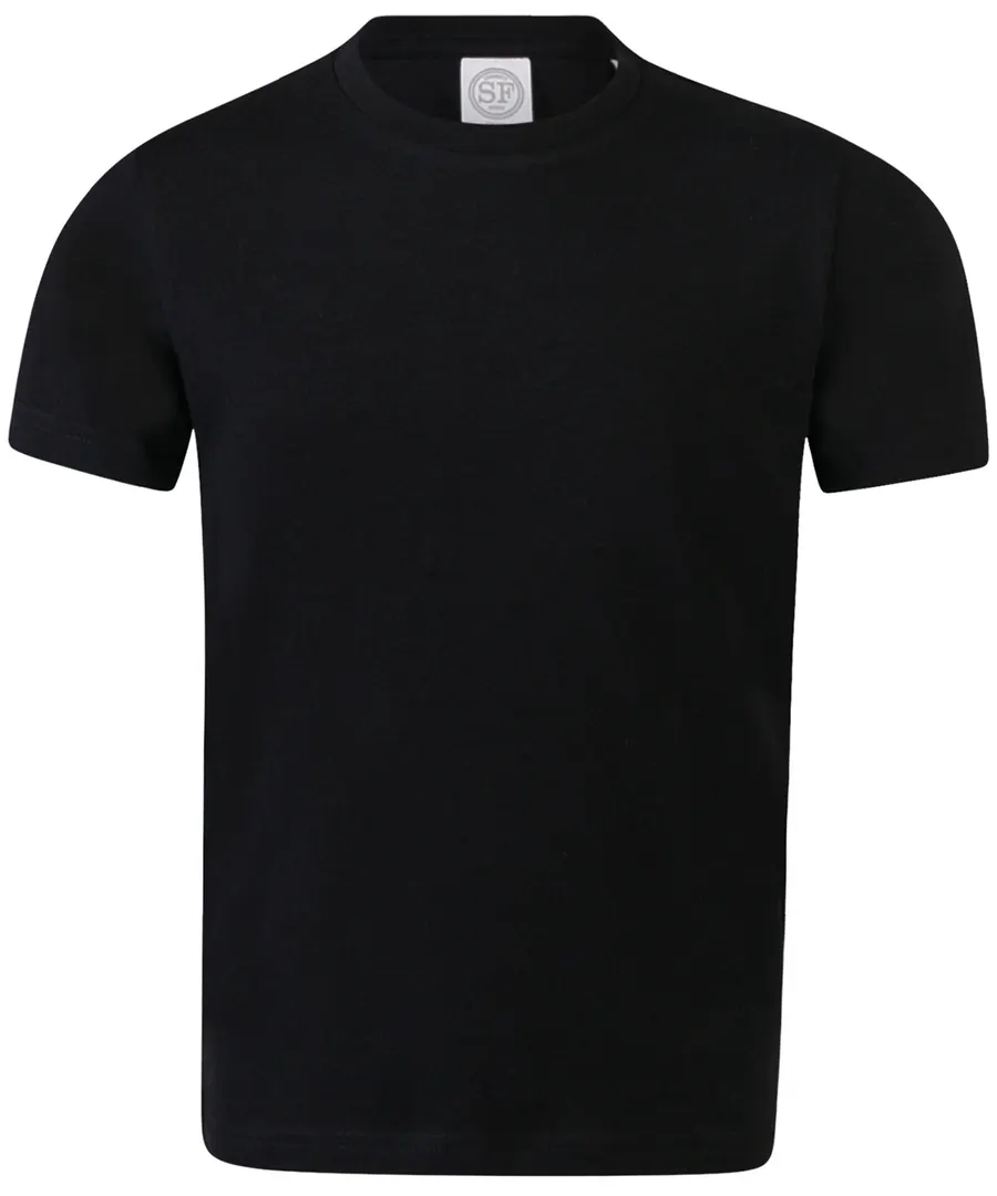 Kids feel-good stretch T – Black