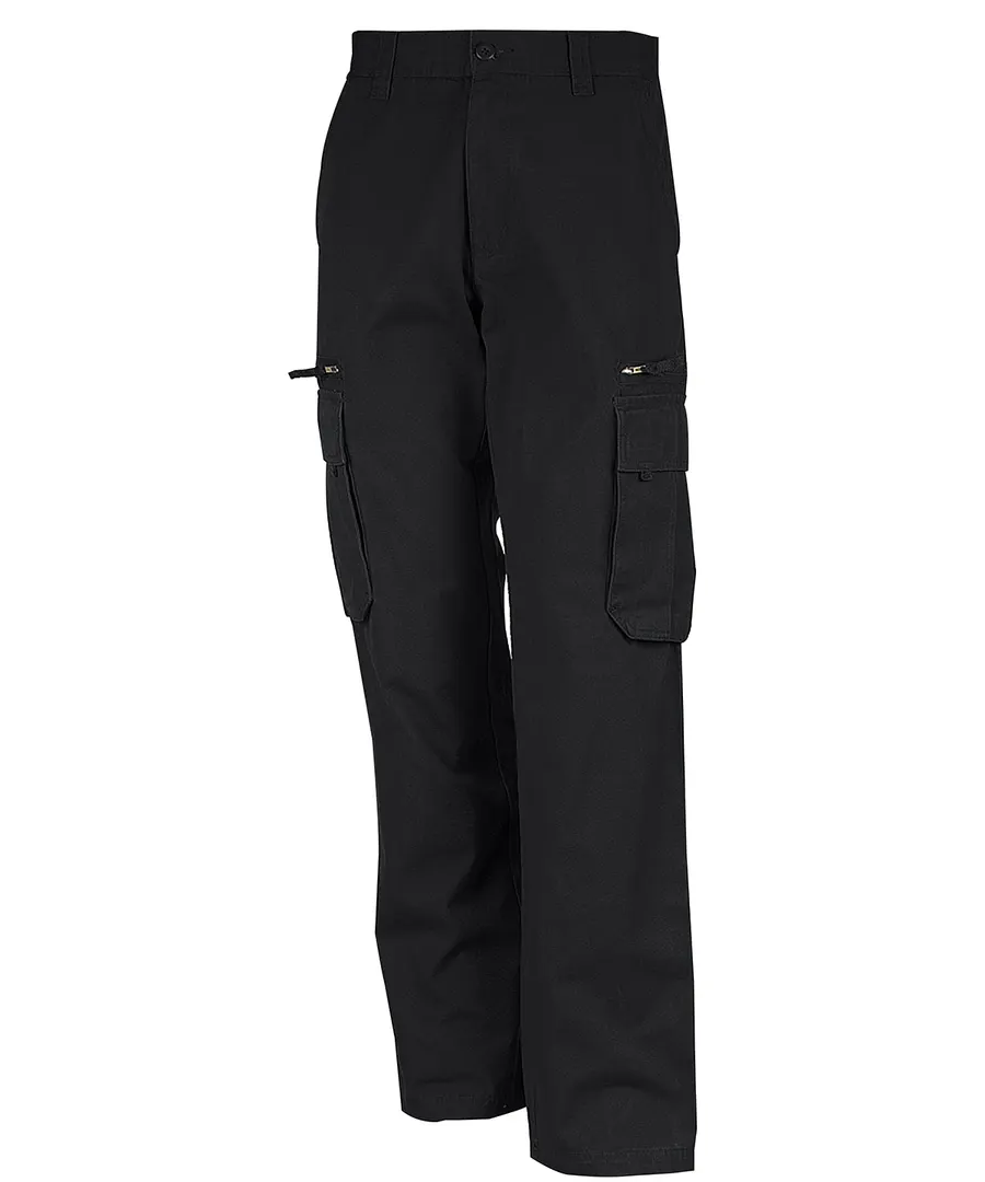 Multi pocket trousers – Black