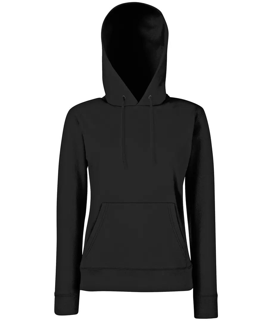 Women's Classic 80/20 hooded sweatshirt – Black