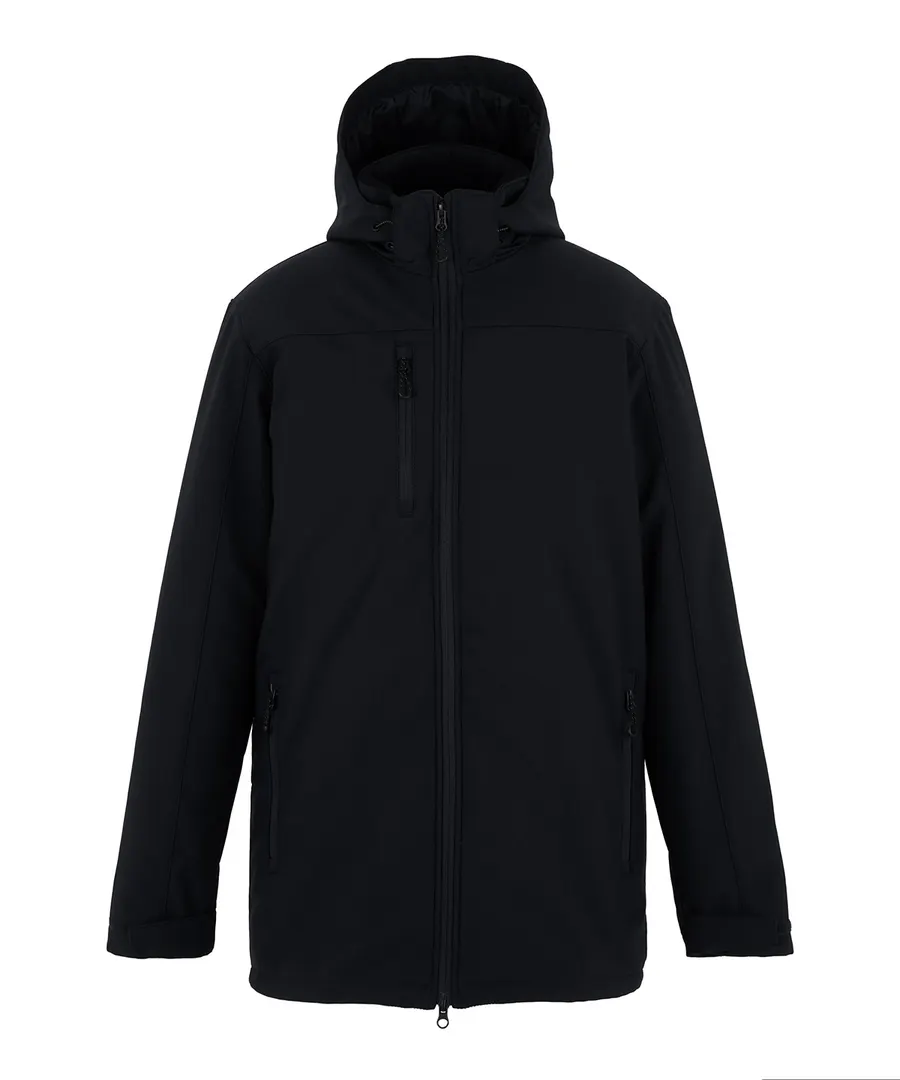 Blizzard softshell winter parka – Black