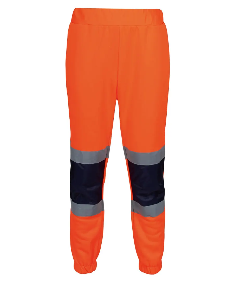 Pro hi-vis joggers – Orange/Navy