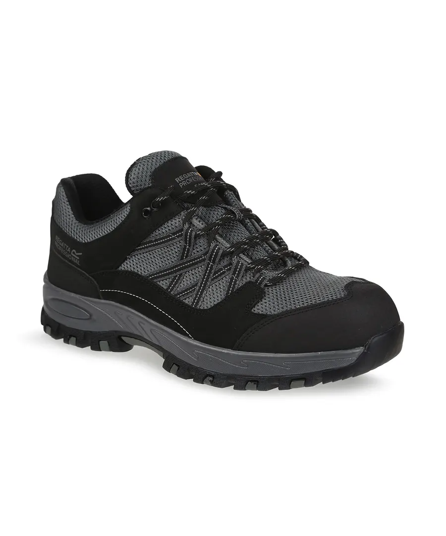 Sandstone SB safety trainers – Briar/Black