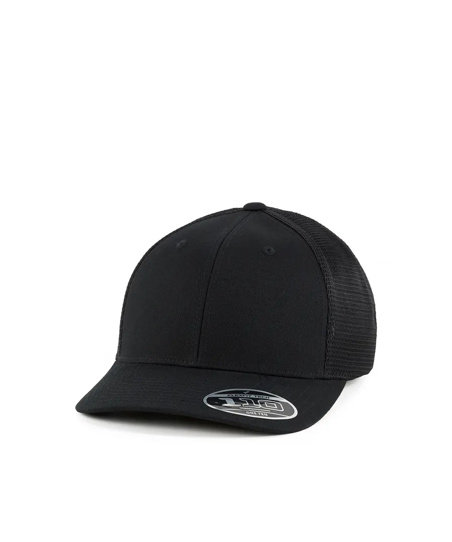 110 Dia double mesh trucker – Black
