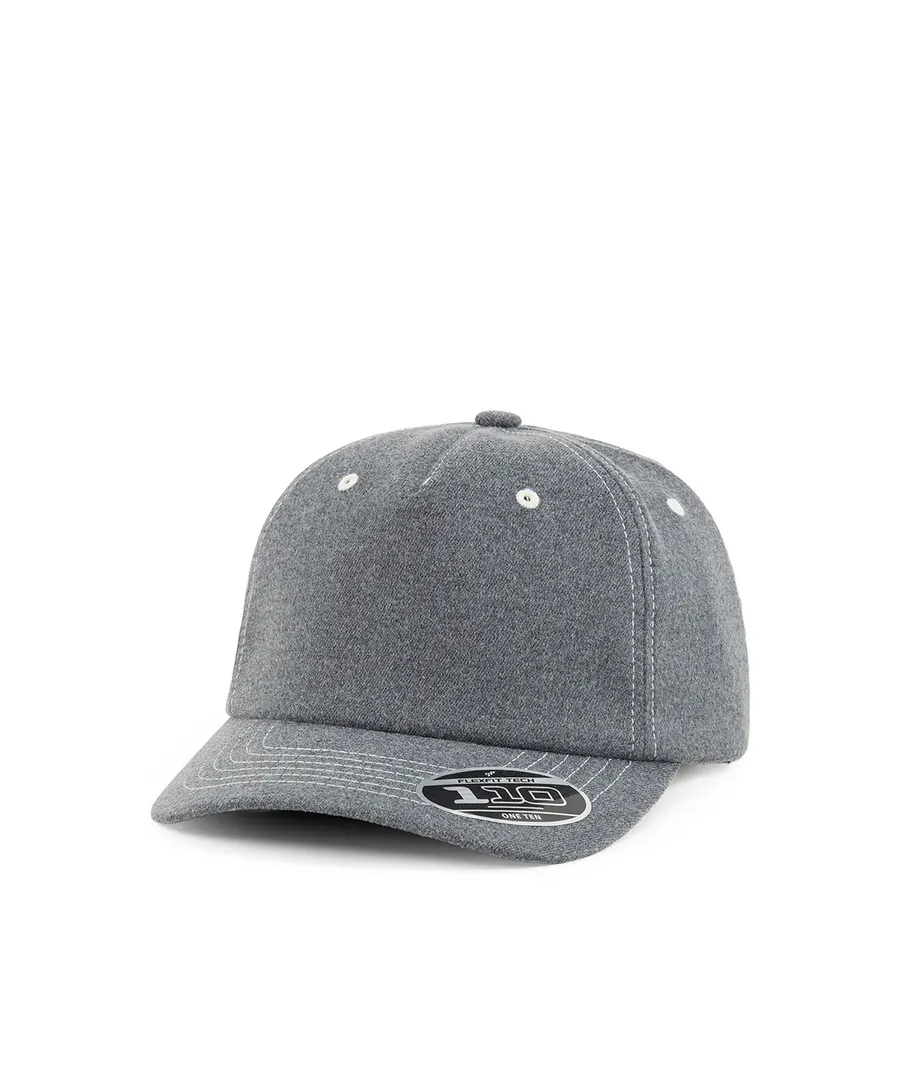 Flexfit 110 melton wooly serge – Heather Charcoal