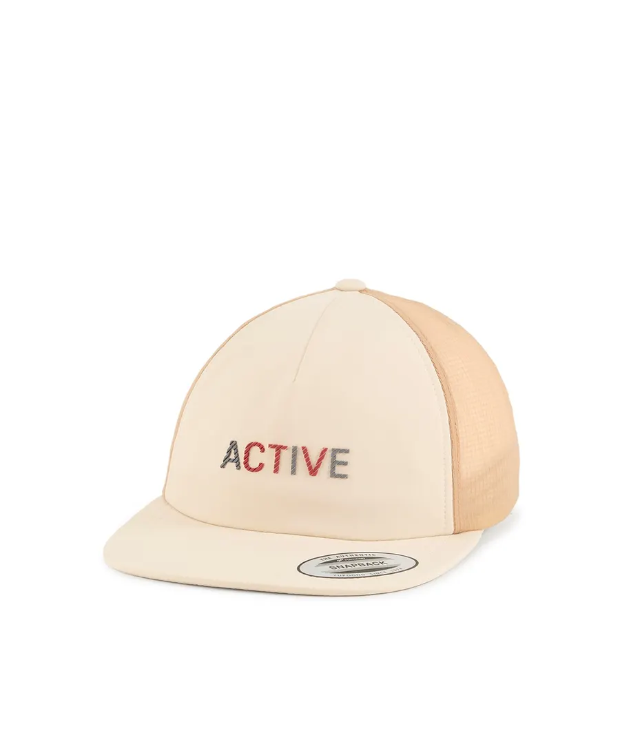 YP Classics unstructured mesh active cap – Beige/Caramel